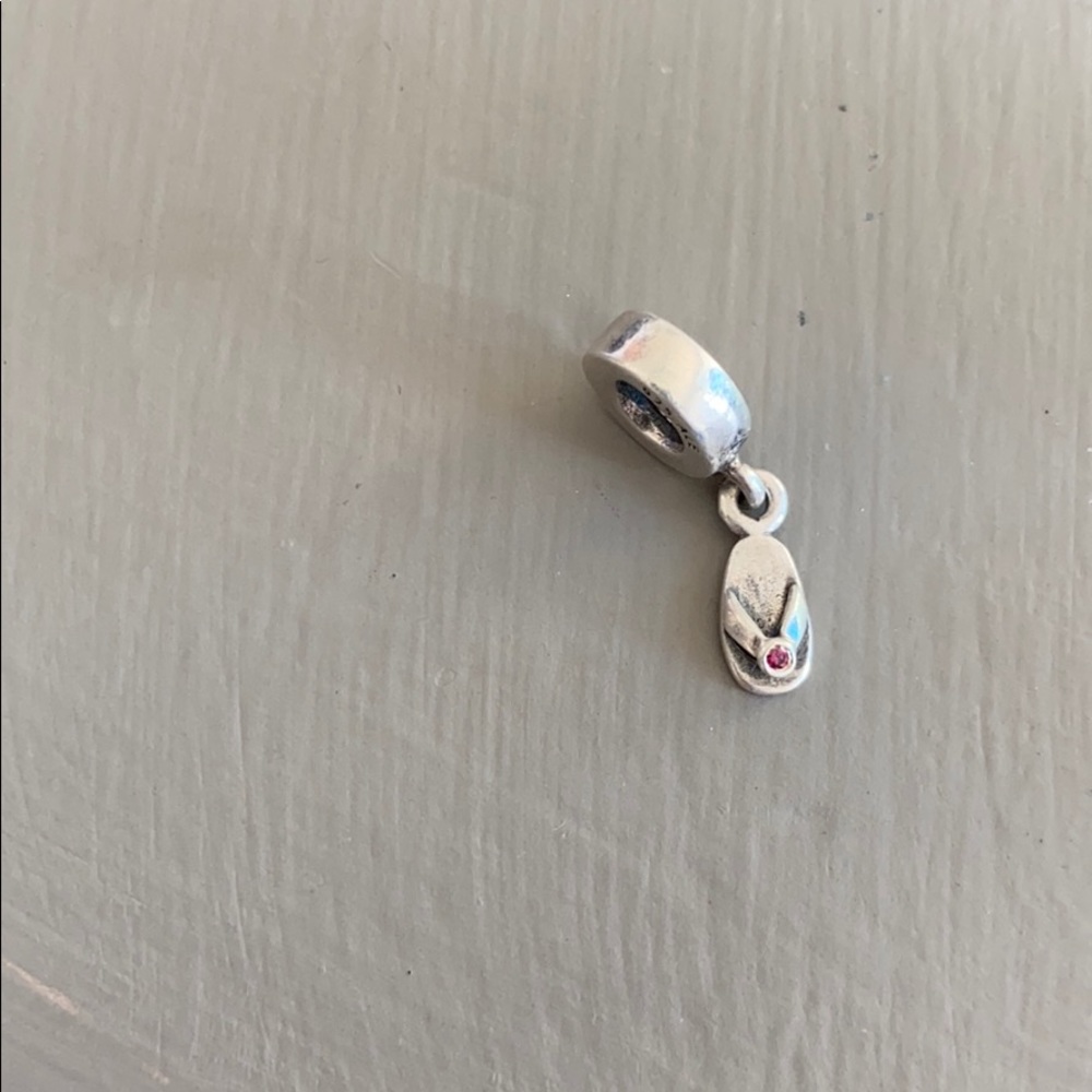 Flip flop pandora charm